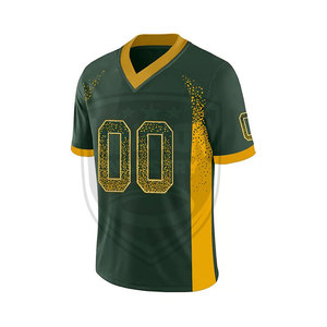 Jersey de Fútbol Americano de Algodón 100% de Alta Calidad, Estilo Nuevo, Duradero, Transpirable, Colores Personalizables, de Fabricante Profesional - Product Image 5