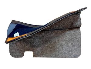 Premium Quality Custom Design Western Saddle <b>Pads</b> Synthetic Wool Durable Horse Riding <b>Felt</b> <b>Pad</b> Leather Patch Custom Logo - Product Image 6