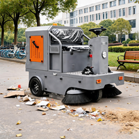 Balayeuse de voirie compacte ZMT E-85 S16, alimentée par batterie, moteur silencieux, bac à déchets de 160 L, pour hôtel, complexe hôtelier, parcours de golf