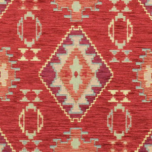 Tissu d'ameublement Kilim Bohème Tribal Sud-ouest Turc Navajo Marocain Ethnique, Tapis Textile de Maison Enduit au Mètre - Product Image 3
