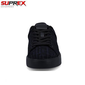 Zapatillas Deportivas Casuales Cómodas de Alta Calidad con Estampado de Leopardo, Parte Superior de PU, Antiolor, para Hombre y Mujer, Todas las Temporadas, Modelo B Court Low Top, Color Negro - Product Image 4