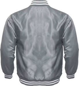 2025/2026 personnalisé Satin varsity veste hiver haute qualité en cuir manches collège baseball letterman veste d'hiver pour hommes - Product Image 4