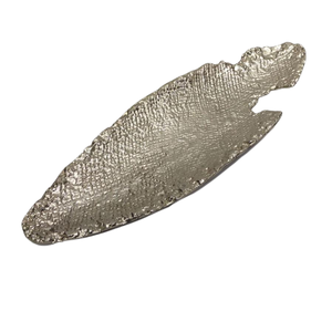 Vajilla de Hotel de lujo, plato de servidor de alimentos, bandeja cuadrada de diseño Hammed, plato de servicio de Metal pulido brillante de alta calidad - Product Image 4