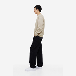 Sweat-shirts pour hommes 100% coton avec logo personnalisé, prix de gros, surdimensionnés, poids lourd, unis, pour la saison hivernale, vêtements décontractés, quantité en vrac - Product Image 4