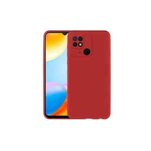 Funda Trasera de Silicona Roja de Lujo JoieCreatif Premier para Xiaomi Poco C40, Funda Protectora de Silicona Suave para Teléfono Móvil 11pro Plus - Product Image 1