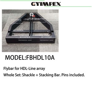 Estructura de soporte volante para sistema de altavoces line array activo de doble 8 pulgadas y 2 vías - Product Image 6