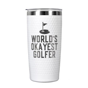 Botella de Agua de Acero Inoxidable de 20 oz con Logotipo Personalizado, Regalo para Campos de Golf, Taza Aislada al Vacío, IVA-C-G-44 - Product Image 1