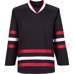 Vente en gros de maillots de hockey sur glace réversibles de qualité professionnelle authentiques, uniformes d'équipe professionnelle respirants sur mesure, sublimation OEM - Product Image 1