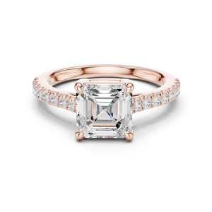 Anillo de plata ajustable de 10K con joyería de moda de piedra de cristal - Product Image 2