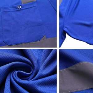 High Visibility Reflective Safety Polo Reflective Polo <b>T</b> <b>Shirt</b> <b>Hi</b> <b>Vis</b> Work Wear Polo Reflective <b>T</b>-<b>shirt</b> for men - Product Image 4