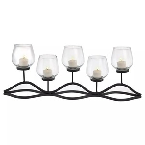 Vases à fleurs en fer côtiers modernes Vases en métal de vente chaude pour les maisons de luxe Décor inspiré de la plage Nouvelle arrivée - Product Image 4