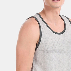 Camiseta sin Mangas para Hombre al por Mayor, Camiseta sin Mangas de Algodón para Hombre, Nuevo Diseño de Camiseta sin Mangas para Hombre para Venta en Línea - Product Image 5
