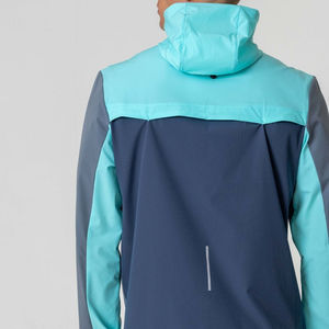 2025 nouvelle veste Shell personnalisée coupe-vent réfléchissant personnalisé survêtement hommes coupe-vent contraste couleur vestes ensemble - Product Image 5