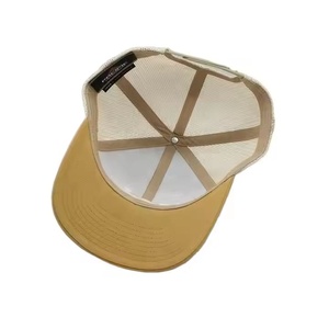 หมวกกีฬาแบบมีขอบโค้งด้านหน้า6แผงหมวก3D ปักโลโก้หมวกคนขับรถบรรทุกหมวกแบบปรับแต่งได้ - Product Image 5