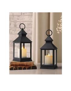 Juego de 2 farolillos dorados marroquíes, candelabros de Metal decorativos superiores de cúpula para el hogar, Navidad, Ramadán, Eid, decoraciones festivas - Product Image 3