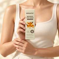 Boîte pliante portable, haute et mince, en carton écologique, imprimée sur mesure, pour sérum corporel à la cire d'abeille, crème pour le visage, crème pour les yeux, soins de la peau, cosmétiques