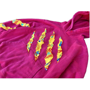 2025 Sudaderas con capucha desgastadas hechas a medida más vendidas Ropa térmica de invierno de bajo precio con tarifa de venta al por mayor de impresión digital - Product Image 3