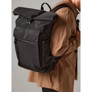 Axis Sustainable <b>Roll</b>-Top <b>Backpack</b> for Promotional Merchandising - Product Image 6