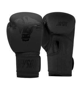 Guanti personalizzabili da 12 once MMA in pelle di vacchetta, attrezzatura da boxe allacciata per allenamento con motivi stampati di dimensioni 10oz e 14oz - Product Image 1