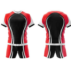 100% Polyester Dernière Arrivée Uniforme de Rugby Vêtement d'Entraînement Premium Respirant Léger Durable Vêtement de Sport Athlétique - Product Image 3