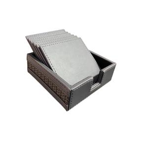 Posavasos de cuero más exigente para decoración del hogar, mesa, fiestas de boda, bares, opción económica para restaurantes y bares - Product Image 5