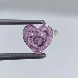 Corte de corazón 1ct 10ct Diamantes sueltos Tipo F Color Hielo Efecto triturado Laboratorio sintético Cultivado Diamantes rellenos Accesorios de joyería India - Product Image 1