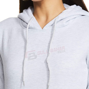 Sudaderas con Capucha de Estilo Casual para Mujer, Personalizables, Ligeras, Transpirables, de Poliéster/Algodón, con Logotipo Frontal - Product Image 4