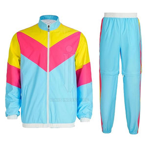 2025 Nuevo diseño personalizado etiqueta privada cortavientos conjunto cremallera cortavientos traje hecho en Pakistán - Product Image 1
