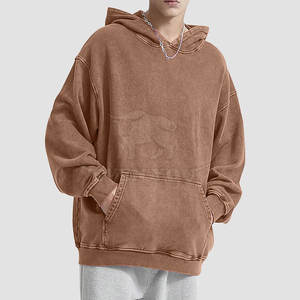 Sudaderas con Capucha de Secado Rápido y Transpirables con Lavado Ácido, Impresión de Logotipo Personalizada, Sudaderas con Capucha de Alta Calidad para Hombre con Lavado Ácido - Product Image 3
