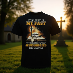 Riemergono i miei passaggi passati? Sappi che Gesù è presente - T-shirt promozionale - Product Image 3