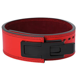 Cinturón de Cuero Personalizado con Brillo, 13 mm de Grosor, Transpirable, Antideslizante, con Hebilla de Palanca para Levantamiento de Pesas - Product Image 6