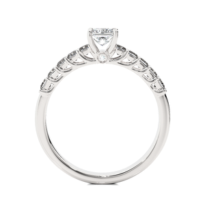 Bague de fiançailles avec diamants naturels avec certification de laboratoire pour femmes Collection IGI & Ingemco certifiée en Inde prix de gros - Product Image 3