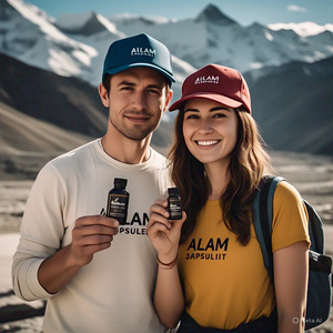 Cápsulas de Shilajit de alta calidad verificadas por HACCP, suplementos de ácido fúlvico secados al sol orgánicos naturales, embalaje de 30 piezas - Product Image 2