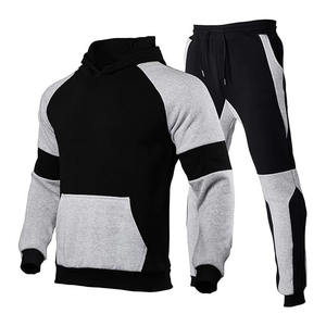 Conjunto Deportivo Unisex con Capucha, Transpirable, para Invierno, con Logotipo Personalizado, 2 Piezas, Cintura Elástica, Ligero - Product Image 1