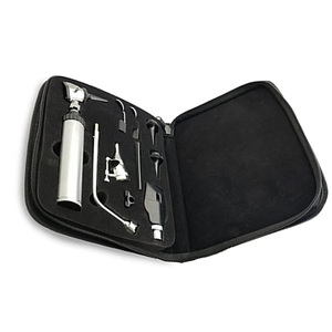 Meilleurs outils chirurgicaux ORL Ensemble d'optiques de diagnostic Kits de lames droites incurvées utilisées médicales Ensembles ENT - Product Image 4