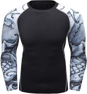 OEM <b>uv</b> <b>protection</b> rash guard sun safe <b>swimwear</b> wholesale custom made rash guard bulk fast shipping rash guard athletes training - Product Image 1