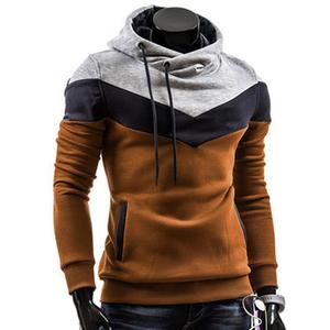 Nueva Sudadera Básica de Alta Calidad, Sudadera con Parche de Alta Calidad, Lisa, Holgada, de Algodón, 400 Gsm, Sudadera con Capucha de Felpa Francesa para Hombre - Product Image 1