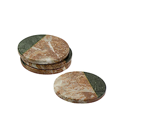 ที่รองแก้วชาทรงสี่เหลี่ยมผืนผ้าอุปกรณ์บนโต๊ะอาหารที่รองแก้วทำด้วยมือคุณภาพสูงผลิตในอินเดีย - Product Image 4