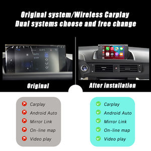 CZT-AUTO <span class=keywords><strong>CarPlay</strong></span> et Android Auto sans fil pour <span class=keywords><strong>Lexus</strong></span> <span class=keywords><strong>CT200h</strong></span> Installation Plug-and-Play Conserve le système d'origine de la voiture - Product Image 3