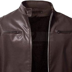 Veste en cuir de la meilleure qualité, nouvelle arrivée, coupe-vent d'hiver, haute qualité, couleurs personnalisables pour hommes - Product Image 4