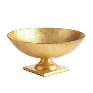 Cuencos Redondos con Base Dorada de Metal - Product Image 1