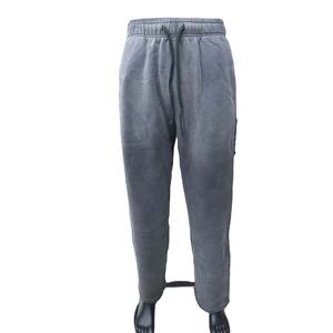 Acid Wash Vintage <b>Oversize</b> <b>Sweatpants</b> Custom Logo Design Heavyweight Cotton Casual Streetwear Straight Pants - Product Image 1