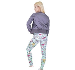   Leggings de yoga ultra doux en polyester 100 % écologique, taille haute croisée en V, compression athlétique pour la gym et l'entraînement - Product Image 5