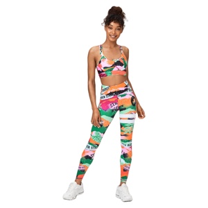 Leggings Camo Custom Girls <b>Sexy</b> <b>Pants</b> Women Sportswear Fitness & Yoga Wear Sublimation Digital Print Spandex Polyester 10pcs - Product Image 6
