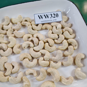 Prix usine noyau Kaju Badam noix de cajou W320 SANTIGO Vietnam W320 noix de cajou faible quantité minimale de commande origine Vietnam - Product Image 1