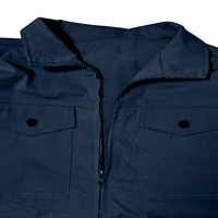 Overoles de Trabajo de Poliéster con Características Antibacterianas, Antiarrugas y Antiretráctiles, Opciones de Tallas Grandes, Unisex, Ajuste Personalizado
