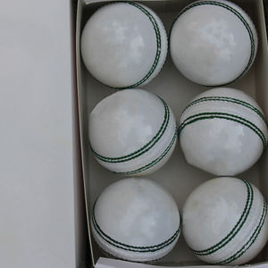 Nuevo equipo de murciélagos de críquet, pelota dura de cuero inglés, pelota de entrenamiento deportivo suave, equipo de pelotas de críquet de Pakistán - Product Image 4