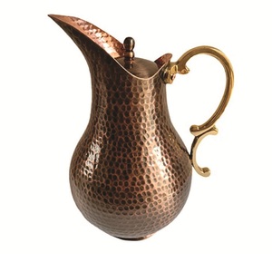 Jarra de almacenamiento de agua para artículos de catering de cocina en casa, jarra de almacenamiento de agua de gran venta, jarra de agua de Metal con forma personalizada hecha a mano - Product Image 4