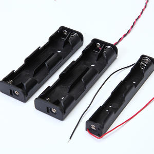 도매 고품질 PP <span class=keywords><strong>1</strong></span> <span class=keywords><strong>2</strong></span> 3 4 6 8 AA AAA 시리즈 리튬 배터리 홀더 케이스 박스 와이어 리드 - Product Image 2