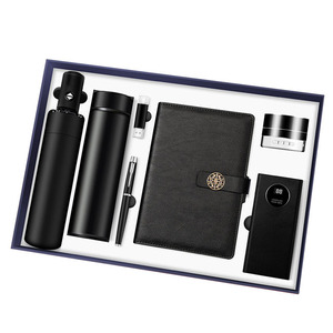 OS28 Regalos Empresariales Notebook con bolígrafo Giftset Led Thermos Umbrella USB Flash Drive Altavoz Fuente de alimentación Productos de oficina - Product Image 2